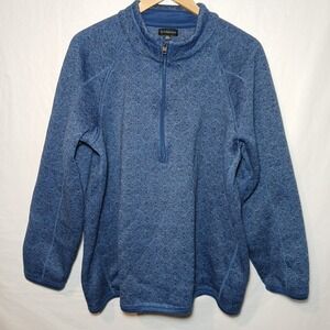 Stormpack‎ XXL Men's Pullover Jacket Half Zip Heavy Fleece